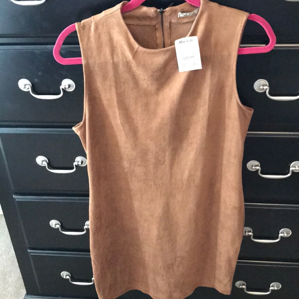 Suede dress! Dope!